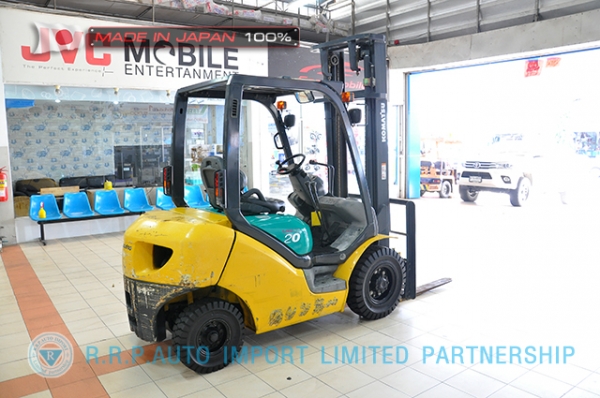 ขายรถโฟล์คลิฟท์มือสอง KOMATSU รุ่น FG20C-15-578814 นำเข้าจากประเทศญี่ปุ่น 100\% ไม่เคยใช้งานในไทย