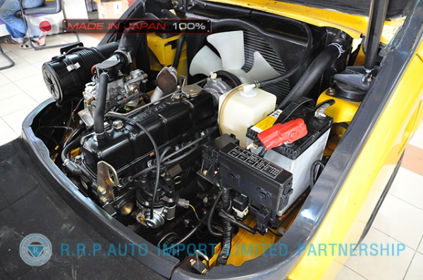 ขายรถโฟล์คลิฟท์มือสอง KOMATSU รุ่น FG20C-15-578814 นำเข้าจากประเทศญี่ปุ่น 100\% ไม่เคยใช้งานในไทย