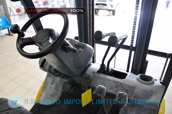 ขายรถโฟล์คลิฟท์มือสอง KOMATSU รุ่น FG20C-15-578814 นำเข้าจากประเทศญี่ปุ่น 100\% ไม่เคยใช้งานในไทย