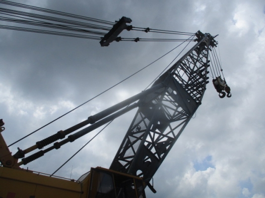 Sumitomo LS-248RH : Crawler crane เครน 150 ตัน รถนอก โทร. 080-6565422 (หนิง)