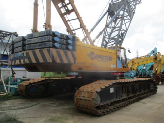 Sumitomo LS-248RH : Crawler crane เครน 150 ตัน รถนอก โทร. 080-6565422 (หนิง)