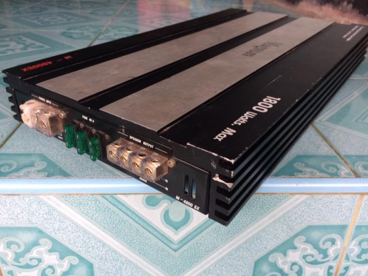 แอมป์คลาสเอบี2ch Magnum m-4800sx ยาว45เซน มือสองสภาพดี ไม่มีฝาหลัง ใช้งานปกติ เสียงดีมาก ขับกลางแหลม6-8ดอกกระจุยกระจาย ขาย 2150 บาท สนใจ0892425454 อยู่สระบุร แอมป์คลาสเอบี2ch Magnum m-4800sx ยาว45เซน มือสองสภาพดี ไม่มีฝาหลัง ใช้งานปกติ เสียงดีมาก ขับกลางแหลม6-8ดอกกระจุยกระจาย ขาย 2150 บาท สนใจ0892425454 อยู่สระบุร