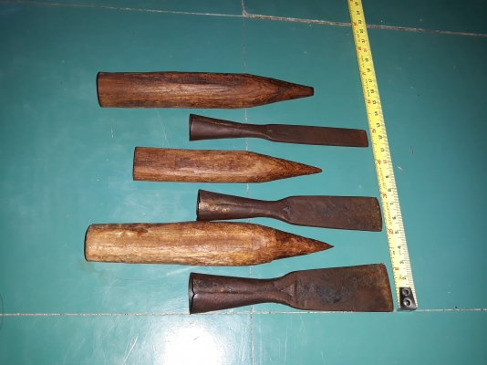 ขายสิ่วบ้องชุด3ด้าม เก่างานเจแปนมือสอง