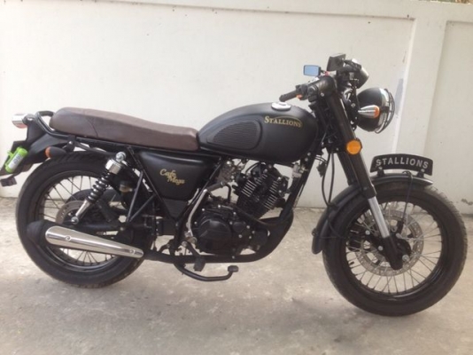 Stallions Centaur Cafe Mega ดำด้าน รุ่นพิเศษ รถ 10 เดือน ใหม่