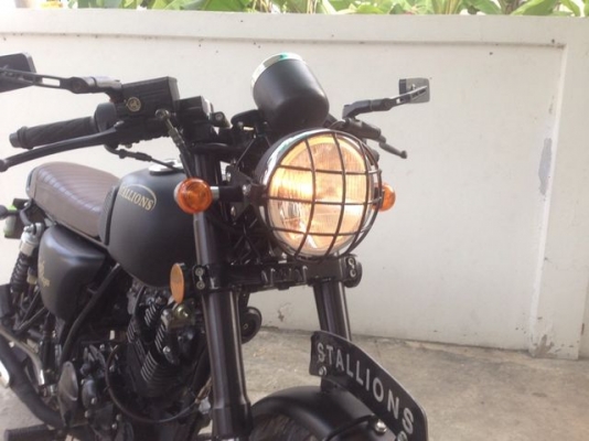 Stallions Centaur Cafe Mega ดำด้าน รุ่นพิเศษ รถ 10 เดือน ใหม่