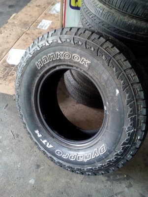 265/75R16 HANKOOK DYNAPRO A/T-M มี 1 ส้น โทร.081-427-3941 265/75R16 HANKOOK DYNAPRO A/T-M มี 1 ส้น โทร.081-427-3941
