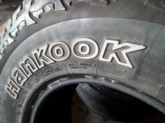 265/75R16 HANKOOK DYNAPRO A/T-M มี 1 ส้น โทร.081-427-3941