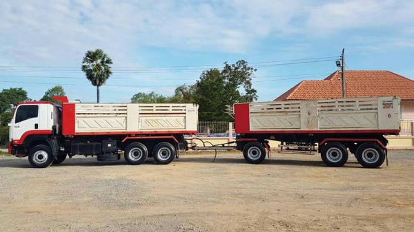 ขาย เดก้า 360 ปี 56 ดั้มสามมิตรแม่ลูก 3เพลา