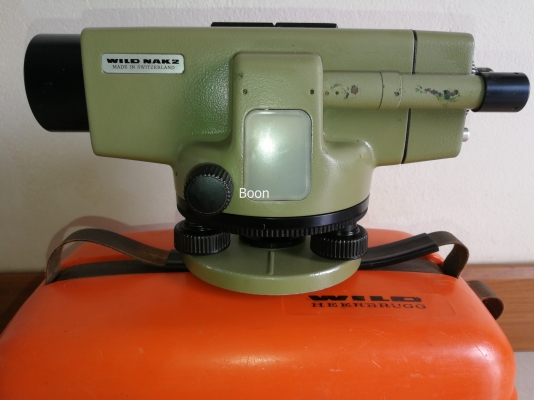 ขายกล้องระดับมือสอง WILD NAK2 Made in Switzerland สภาพ 80\% อุปกรณ์ตามรูป
