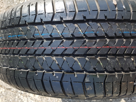 ล้อมิว X ขอบ 18พร้อมยางป้ายแดงปี17