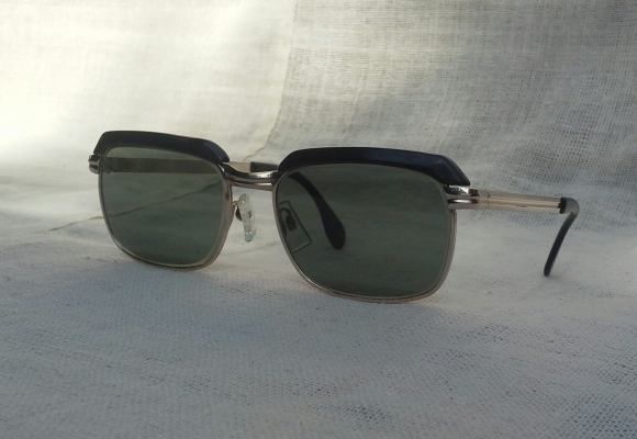 แว่นตาเยอรมันโกลด์ฟิลด์ 12 K โมเดล &#039;นายกสโมสร - คลับมาสเตอร์&#039; ยุค &#039;50s Vintage METZLE