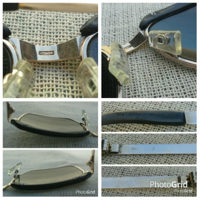 แว่นตาเยอรมันโกลด์ฟิลด์ 12 K โมเดล &#039;นายกสโมสร - คลับมาสเตอร์&#039; ยุค &#039;50s Vintage METZLE