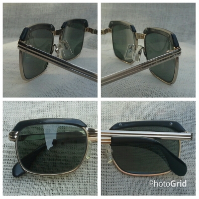 แว่นตาเยอรมันโกลด์ฟิลด์ 12 K โมเดล &#039;นายกสโมสร - คลับมาสเตอร์&#039; ยุค &#039;50s Vintage METZLE