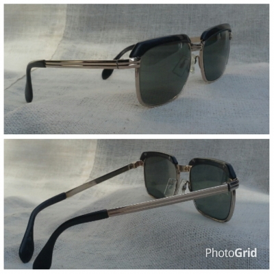 แว่นตาเยอรมันโกลด์ฟิลด์ 12 K โมเดล &#039;นายกสโมสร - คลับมาสเตอร์&#039; ยุค &#039;50s Vintage METZLE