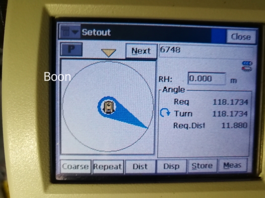 ขายกล้องสำรวจมือสอง Total Station TOPCON GPT 7505 Made in Japan