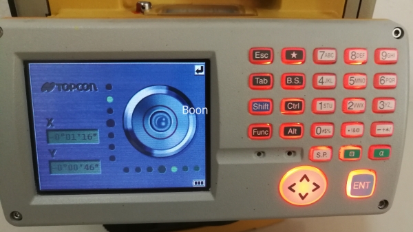 ขายกล้องสำรวจมือสอง Total Station TOPCON GPT 7505 Made in Japan