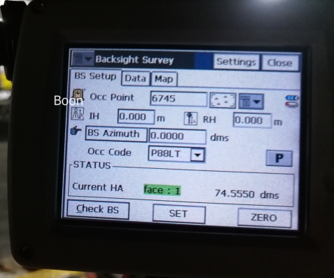 ขายกล้องสำรวจมือสอง Total Station TOPCON GPT 7505 Made in Japan