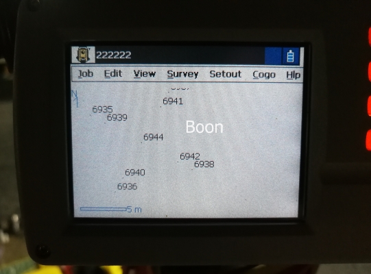 ขายกล้องสำรวจมือสอง Total Station TOPCON GPT 7505 Made in Japan
