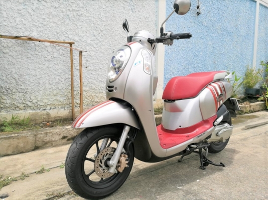 Scoopy s12 2558 วิ่ง3000โล รถบ้านมือเดียว สด-ผ่อน รูดบัตรได้