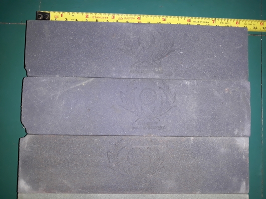 ขายหินลับมีดตรารวงข้าวMADE IN GERMANY.ใหม่เก่าเก็บมีตำหนิบิ่นมุม