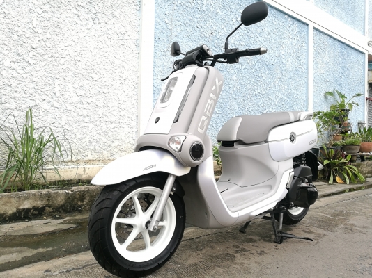 Q bix ตัวtop ABS 2017 อายุ2เดือน วิ่ง700โล รถบ้านมือเดียว สด-ผ่อน รูดบัตรได้