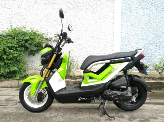 Zoomer x new 2017 อายุ5เดือน ตัวtop คอมบายเบรค รถบ้านมือเดียว สด-ผ่อน รูดบัตรได้