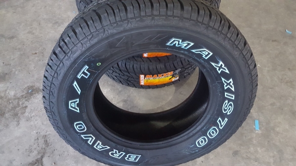 ขายยางใหม่265/65/17 ปี17 MAXXIS AT 700 4/เส้น13,500 ขายยางใหม่265/65/17 ปี17 MAXXIS AT 700 4/เส้น13,500