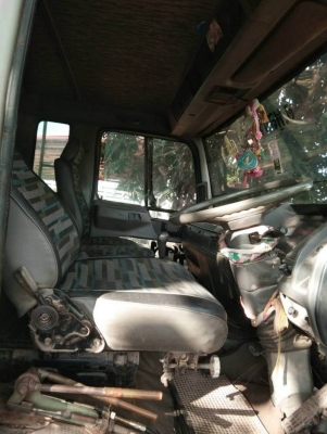 ขาย 595,000 บาท HINO FM3H 2 เพลาดั้ม สโลว์กลาง เครื่อง HO7D-195 แรง หัวบาง ยางดี คัสชี สวย เอกสารเล่มทะเบียน  สินค้าอยู่  เลย โทร090-772-3708,090-772-3710