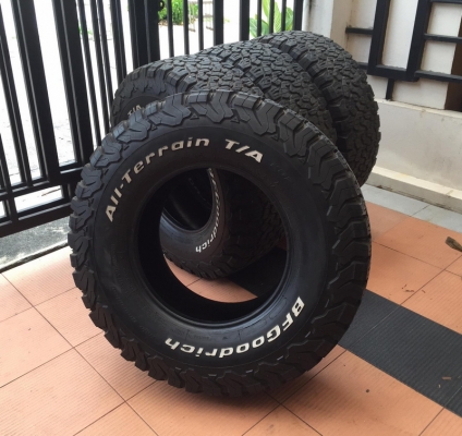 ขาย ยาง BF ko2 All Terrain 265/75/16 ผ้าใบหนา10ชั้น สภาพสวย 4เส้น