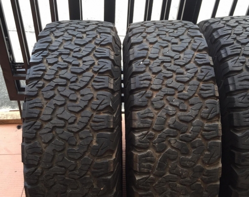 ขาย ยาง BF ko2 All Terrain 265/75/16 ผ้าใบหนา10ชั้น สภาพสวย 4เส้น