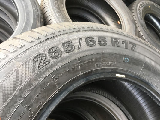 ยางใหม่ขอบ17 265-65-R17 Giti 4x4 HT150ยางดีมีรับประกัน เส้นละ3100