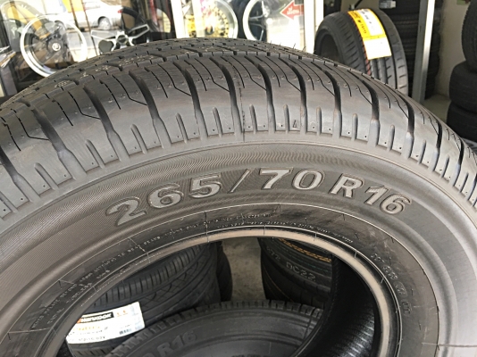 ยางใหม่ขอบ16 265-70-R16 Giti 4x4 HT150ยางดีมีรับประกัน เส้นละ2900