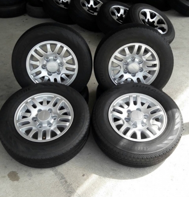ล้อISUZU  Dragon eye  ขอบ15  พร้อมยาง ปี16/3, 15/1   4 ล้อ