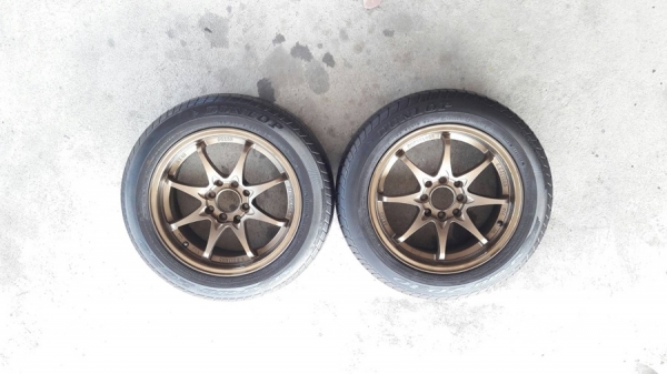 ขายล้อCE28 ขอบ15 4รู100-114  ยางปี14  4ล้อ