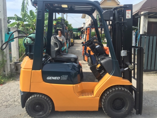 forklift มือสอง Toyota 7FG15 สภาพสวยพร้อมใช้งาน