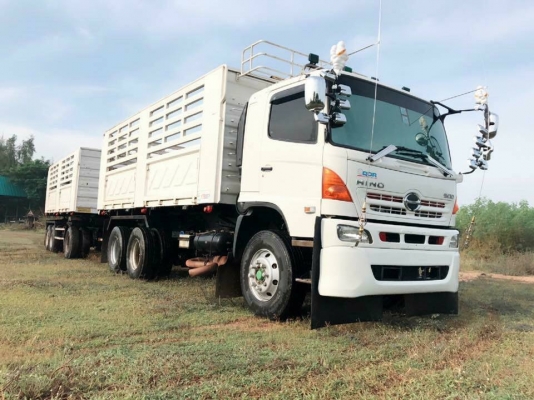 HINO S500 FM1ANLD เครื่อง 344 แรง ปี 57 ตัวแท้ #17,103 อ่างเนียมท่อ S กระบะดั้มพ์แม่ลูกสามมิตร ไมล์ 147,xxx  ยาง 90\% พื้นกะบะเรียบเนียน รถสวยเดิมไม่เคยเกิดเหุต เครื่องเกียร์ดี พร้อมใช้ทะเบียนพร้อมโอน