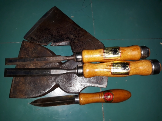 ขายสิ่วอินทรีสมอเยอรมัน ขนาด1/2",5/8" แพ็คคู่ Made in Germany. งานใหม่เก่าเก็บ