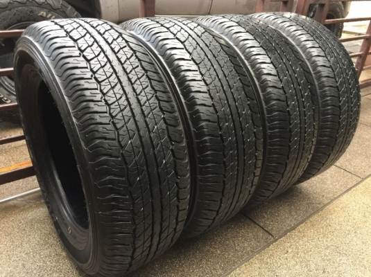 ยาง Dunlop 265 60 18 ปี16 ดอกเต็ม ไม่มีปะ เนื้อนิ่มๆ ใช้ยาว ราคาไม่แพง ยาง Dunlop 265 60 18 ปี16 ดอกเต็ม ไม่มีปะ เนื้อนิ่มๆ ใช้ยาว ราคาไม่แพง