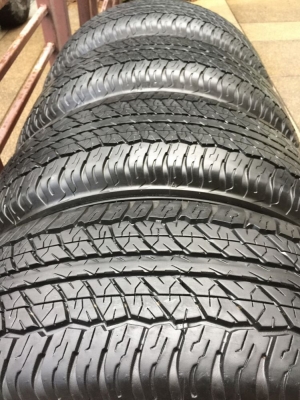 ยาง Dunlop 265 60 18 ปี16 ดอกเต็ม ไม่มีปะ เนื้อนิ่มๆ ใช้ยาว ราคาไม่แพง ยาง Dunlop 265 60 18 ปี16 ดอกเต็ม ไม่มีปะ เนื้อนิ่มๆ ใช้ยาว ราคาไม่แพง