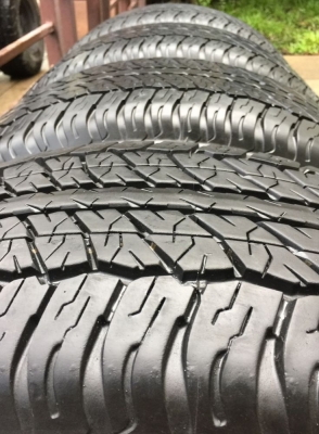 ยาง Dunlop 265 60 18 ปี16 ดอกเต็ม ไม่มีปะ เนื้อนิ่มๆ ใช้ยาว ราคาไม่แพง ยาง Dunlop 265 60 18 ปี16 ดอกเต็ม ไม่มีปะ เนื้อนิ่มๆ ใช้ยาว ราคาไม่แพง