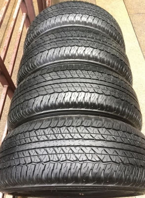 ยาง Dunlop 265 60 18 ปี16 ดอกเต็ม ไม่มีปะ เนื้อนิ่มๆ ใช้ยาว ราคาไม่แพง ยาง Dunlop 265 60 18 ปี16 ดอกเต็ม ไม่มีปะ เนื้อนิ่มๆ ใช้ยาว ราคาไม่แพง