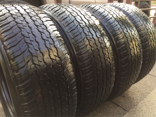 ยาง Dunlop 265 60 18 ปี16 ดอกเต็ม ไม่มีปะ เนื้อนิ่มๆ ใช้ยาว ราคาไม่แพง ยาง Dunlop 265 60 18 ปี16 ดอกเต็ม ไม่มีปะ เนื้อนิ่มๆ ใช้ยาว ราคาไม่แพง