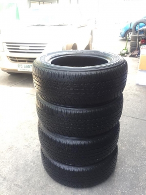 ยาง Dunlop 265 60 18 ปี16 ดอกเต็ม ไม่มีปะ เนื้อนิ่มๆ ใช้ยาว ราคาไม่แพง ยาง Dunlop 265 60 18 ปี16 ดอกเต็ม ไม่มีปะ เนื้อนิ่มๆ ใช้ยาว ราคาไม่แพง