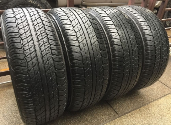 ยาง Dunlop 265 60 18 ปี16 ดอกเต็ม ไม่มีปะ เนื้อนิ่มๆ ใช้ยาว ราคาไม่แพง ยาง Dunlop 265 60 18 ปี16 ดอกเต็ม ไม่มีปะ เนื้อนิ่มๆ ใช้ยาว ราคาไม่แพง