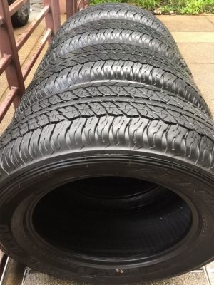 ยาง Dunlop 265 60 18 ปี16 ดอกเต็ม ไม่มีปะ เนื้อนิ่มๆ ใช้ยาว ราคาไม่แพง ยาง Dunlop 265 60 18 ปี16 ดอกเต็ม ไม่มีปะ เนื้อนิ่มๆ ใช้ยาว ราคาไม่แพง