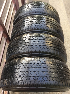 ยาง Dunlop 265 60 18 ปี16 ดอกเต็ม ไม่มีปะ เนื้อนิ่มๆ ใช้ยาว ราคาไม่แพง ยาง Dunlop 265 60 18 ปี16 ดอกเต็ม ไม่มีปะ เนื้อนิ่มๆ ใช้ยาว ราคาไม่แพง