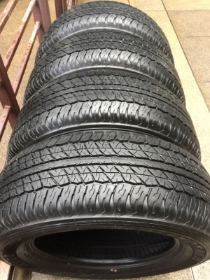 ยาง Dunlop 265 60 18 ปี16 ดอกเต็ม ไม่มีปะ เนื้อนิ่มๆ ใช้ยาว ราคาไม่แพง ยาง Dunlop 265 60 18 ปี16 ดอกเต็ม ไม่มีปะ เนื้อนิ่มๆ ใช้ยาว ราคาไม่แพง