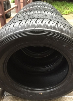 ยาง Dunlop 265 60 18 ปี16 ดอกเต็ม ไม่มีปะ เนื้อนิ่มๆ ใช้ยาว ราคาไม่แพง ยาง Dunlop 265 60 18 ปี16 ดอกเต็ม ไม่มีปะ เนื้อนิ่มๆ ใช้ยาว ราคาไม่แพง