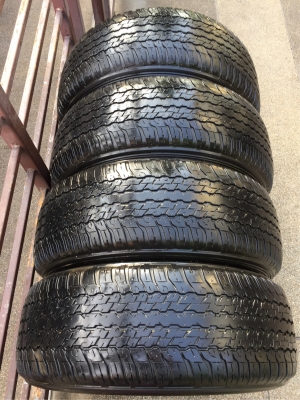 ยาง Dunlop 265 60 18 ปี16 ดอกเต็ม ไม่มีปะ เนื้อนิ่มๆ ใช้ยาว ราคาไม่แพง ยาง Dunlop 265 60 18 ปี16 ดอกเต็ม ไม่มีปะ เนื้อนิ่มๆ ใช้ยาว ราคาไม่แพง