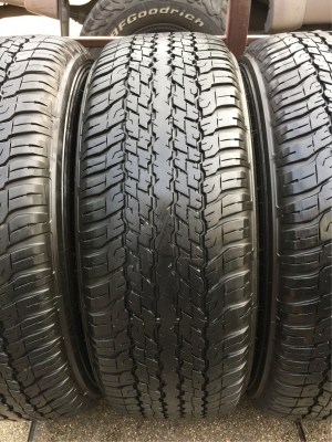 ยาง Dunlop 265 65 17 ปี16 ดอกเต็ม ไม่มีปะ เนื้อนิ่มๆ ใช้ยาว ราคาไม่แพง